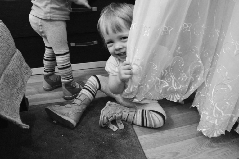 Черно-белые детки)))