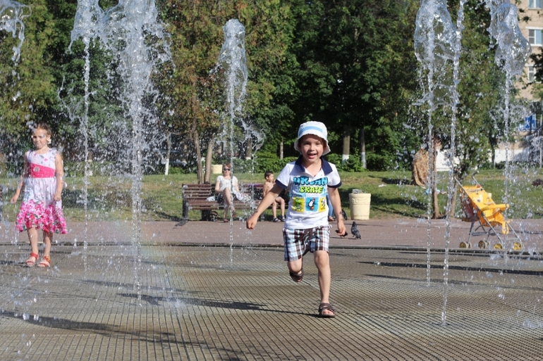 Музыкальные фонтаны!!!