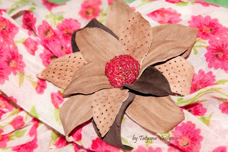 Украшения из кожи (ручная работа)