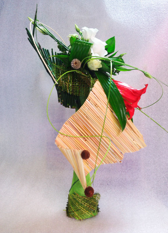 Лютики-цветочки. Первый опыт во флористике.