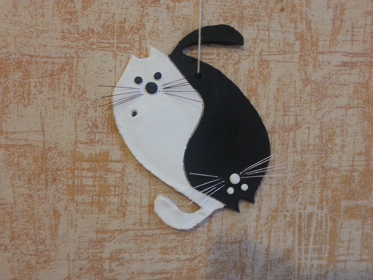 Котики "инь янь"