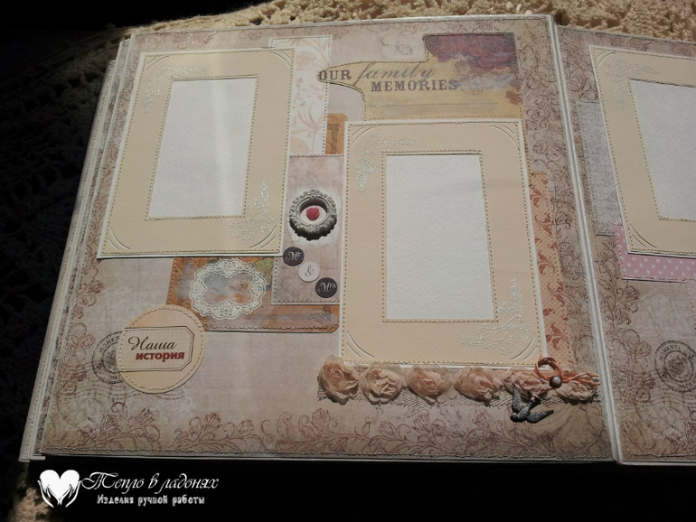 Большой свадебный фотоальбом