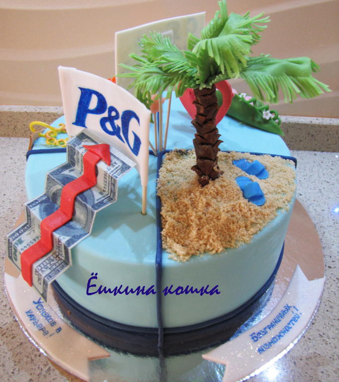 Торт - пожелание.