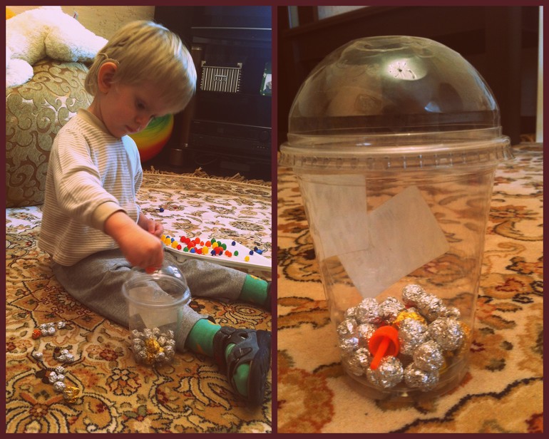 Мелкая моторика с фольгой