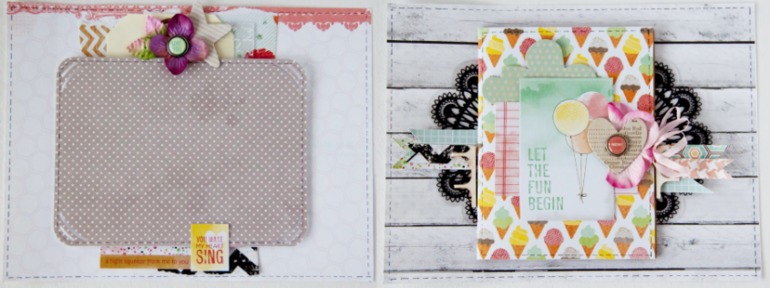 СП, Американский стиль. Летний альбом (разворот 1,2,3,4,5...)