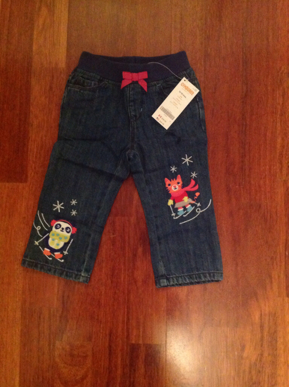 Gymboree новые джинсы из США размеры от 1 до 7