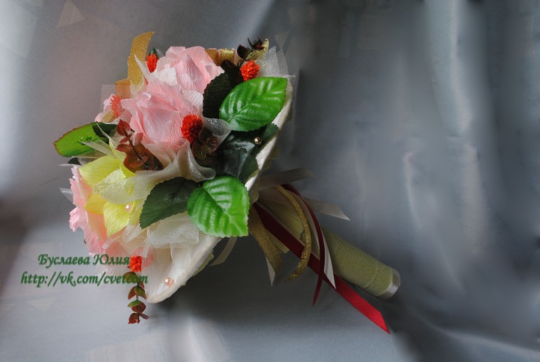 Ручной букет "Контраст".