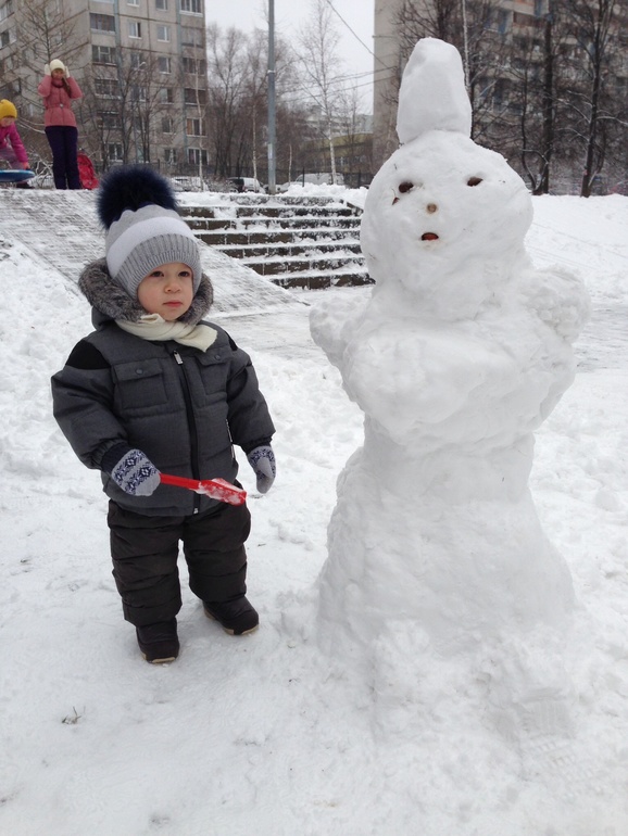 И у нас зима пришла...
