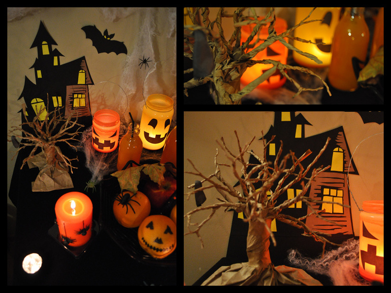 Наш Хэллоуин. Декорации.