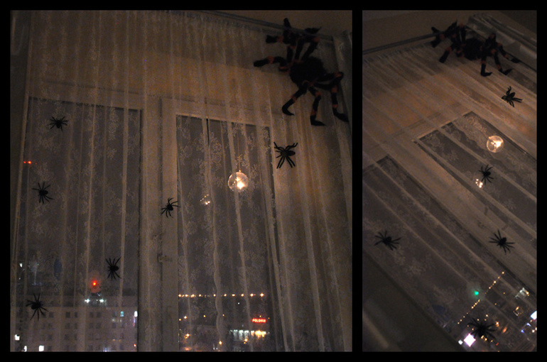 Наш Хэллоуин. Декорации.