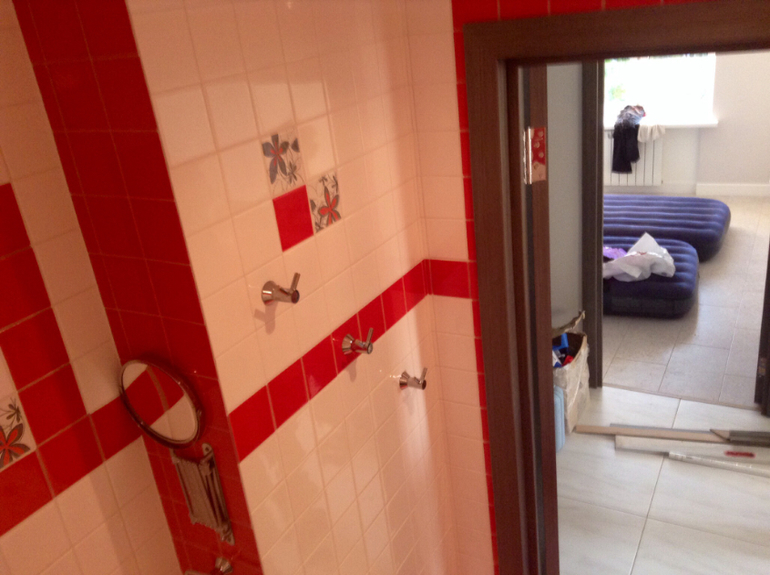 Наконец закончен санузел . ура