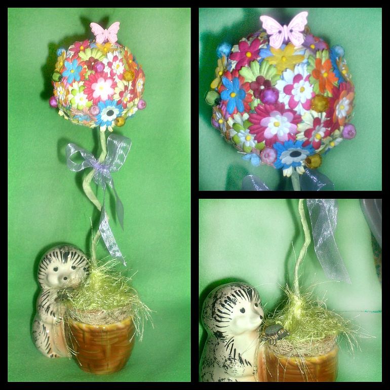 Результаты конкурса топиариев на весеннюю тему