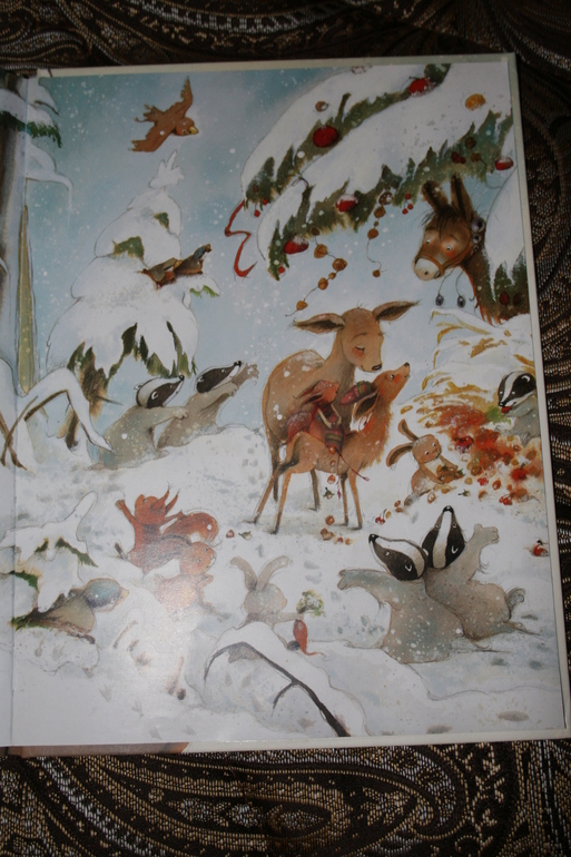 Зимняя сказка оленёнка.