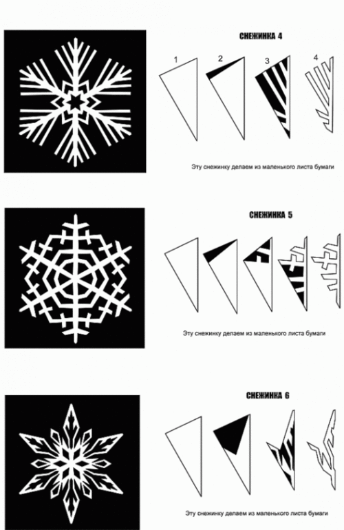 Мастер-класс по снежинкам