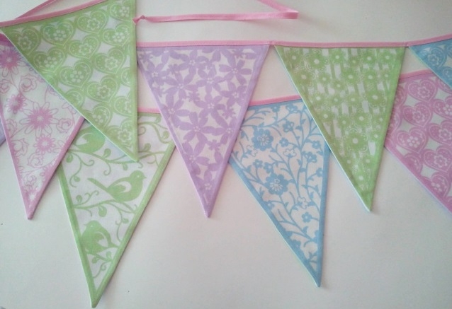 Интерьерная гирлянда из флажков :-)