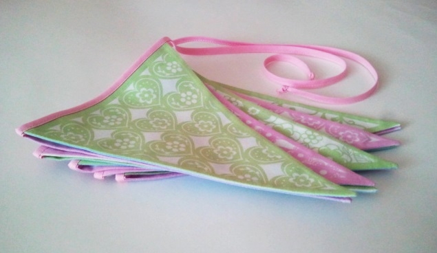 Интерьерная гирлянда из флажков :-)