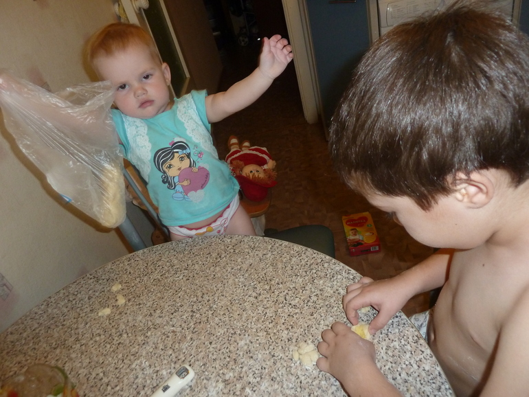 Картошечка...))) и наш очередной вечерок