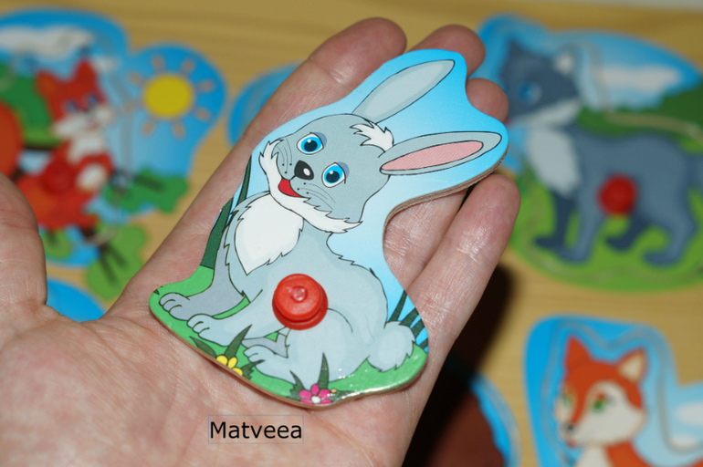 Наши деревянные игрушки 10 мес - до 1,7 . Часть 5 - рамки-вкладыши