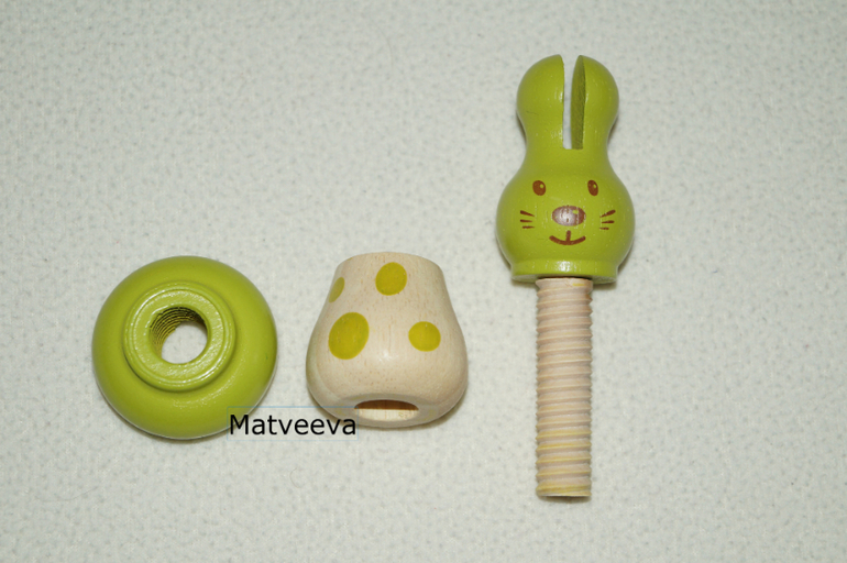 Наши деревянные игрушки 10 мес - до 1,7