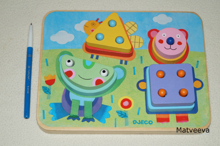 Наши деревянные игрушки 10 мес - до 1,7