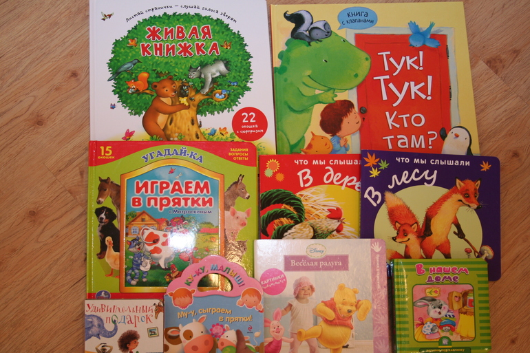 Что мы читаем в 1,5 годика
