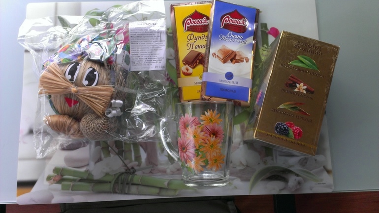 Посылочки от девочек!!!