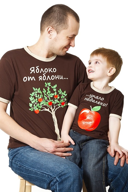 Продам: прикольные футболки для пап и некормящих мам + 1 детская