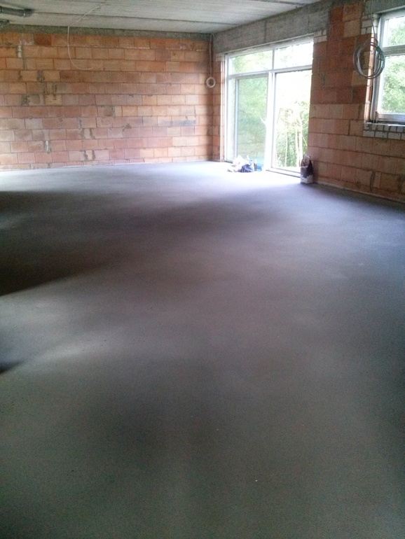 чистовая стяжка пола.