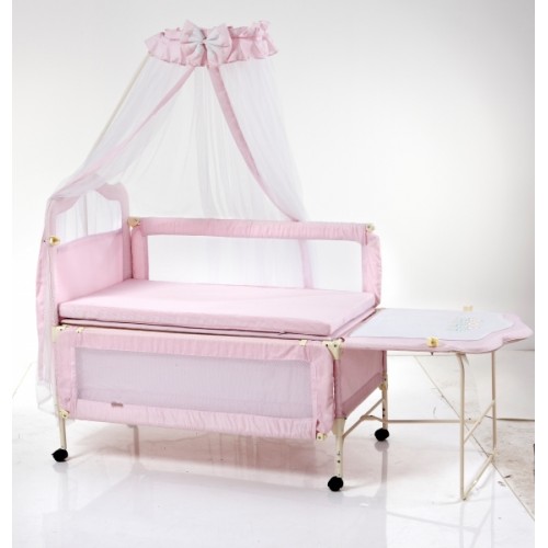 Кроватка Geoby. Как снять чехлы?