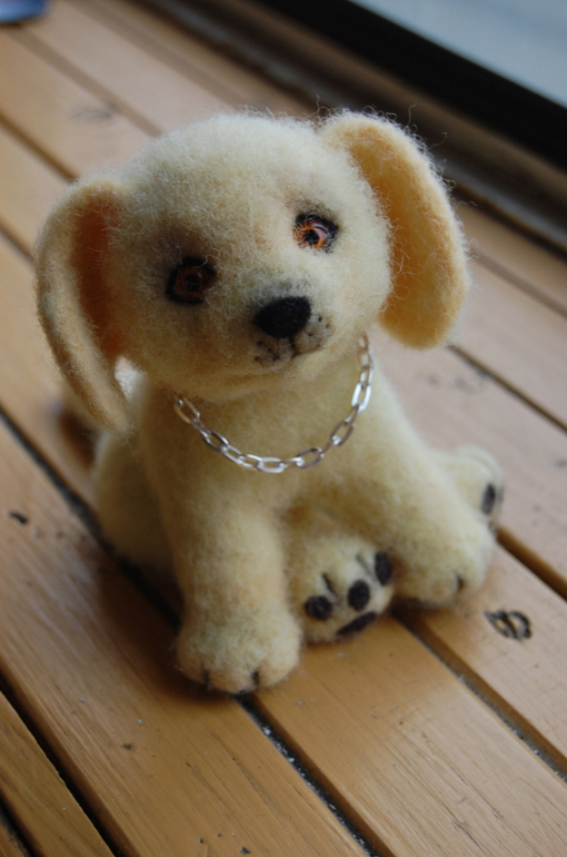 Наконец-то щенок! )))