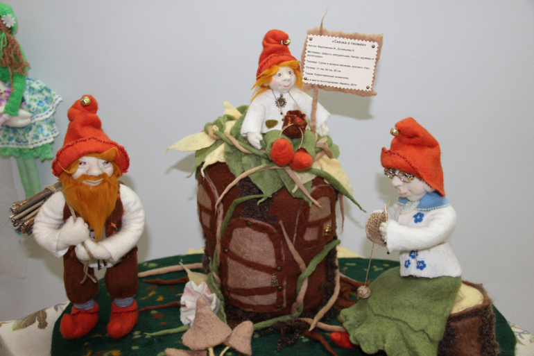 Выставка авторской куклы 2014