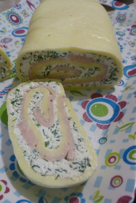 Сырный рулетик