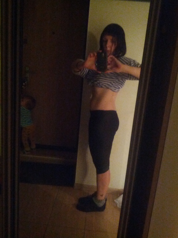 ну вот половина уже курса плоский живот