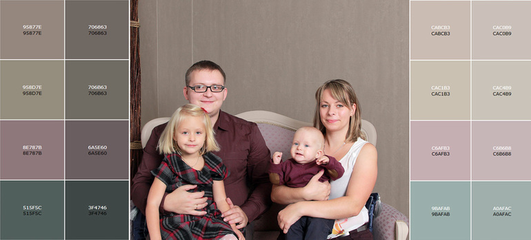 Индивидуальная палитра интерьера.