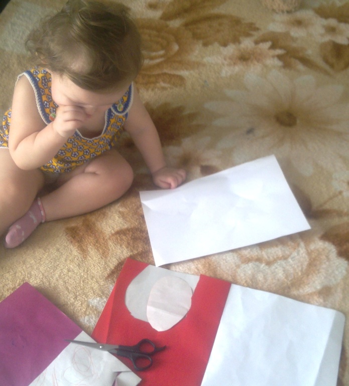 Осваиваем аппликацию. Рыбка