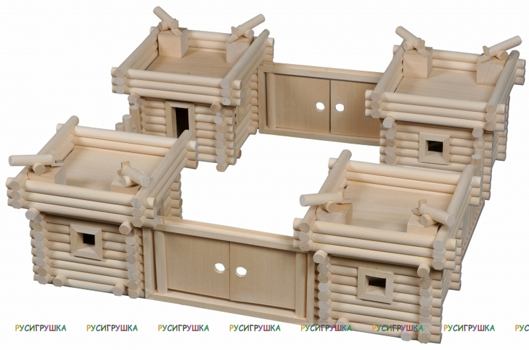 Детские конструкторы из дерева