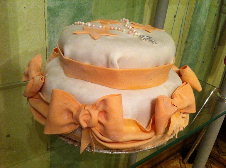 Вот он мой выстраданный тортик))