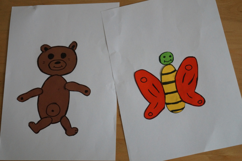 Немного нашего творчества в мае (аппликации и не только)