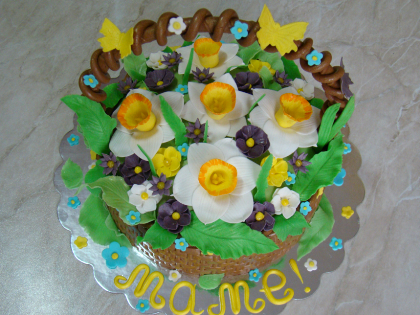№ 33 Торт -корзинка