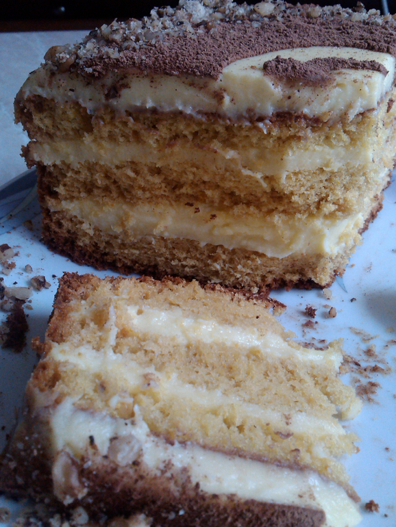 Апельсиновый бисквит