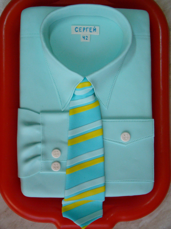 № 36 Торт- рубашка