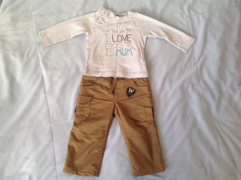 Брендовые вещи на маленького модника!