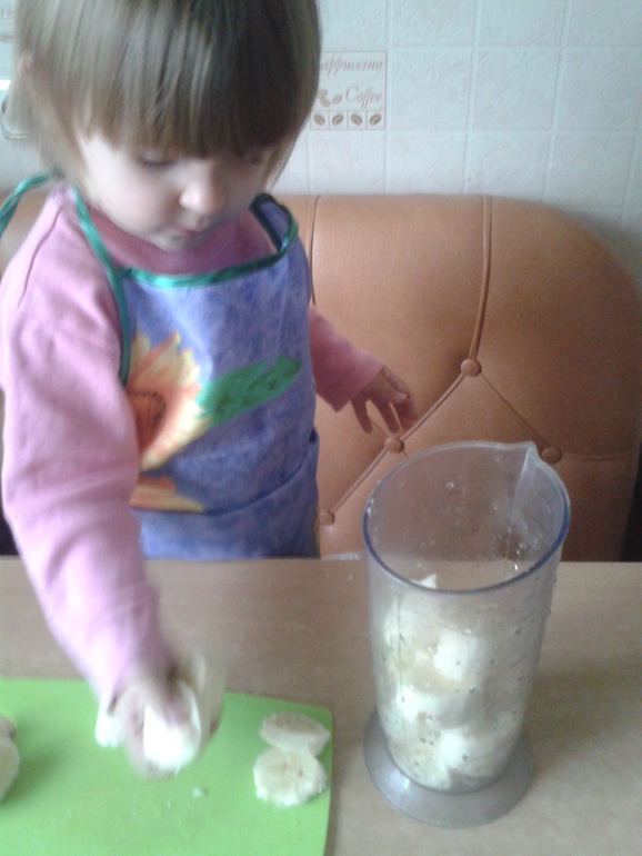 ФМ Готовим с детьми Банановые оладушки