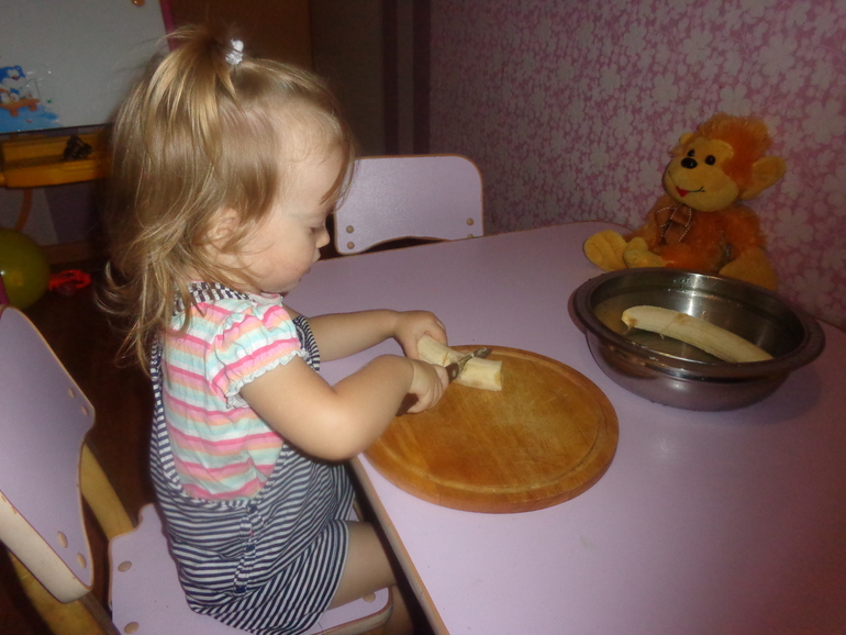 Банановые оладьи