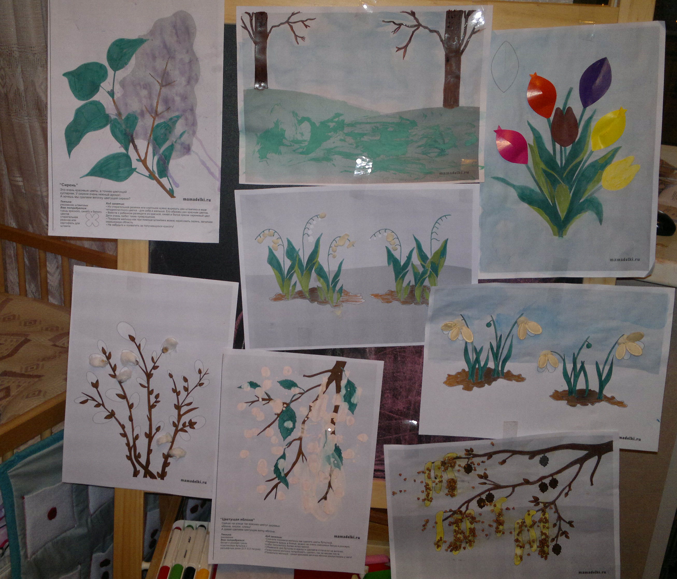 ТН Весна. Цветы и деревья