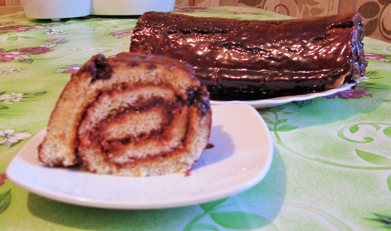 Бисквитный рулет