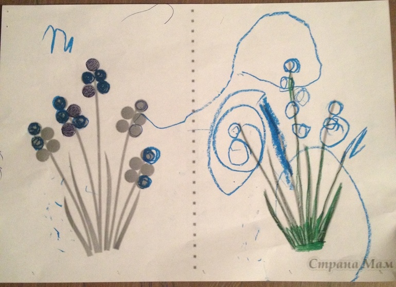 Тн цвета.Синий 4 день.