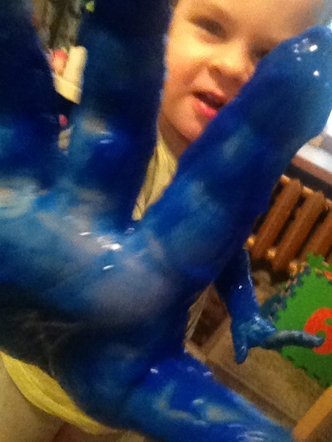 Тн цвета.Синий 4 день.