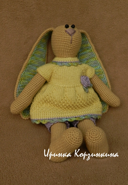 Зайка с розой...