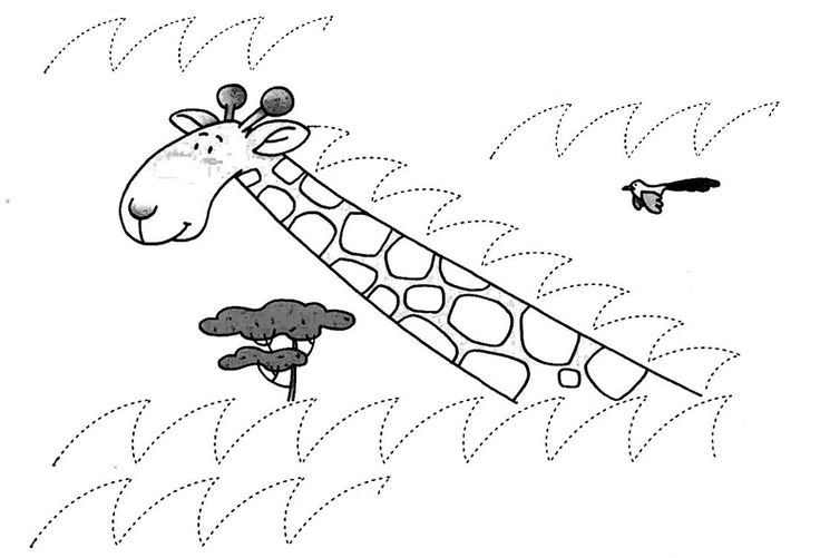 Готовим руку к письму (материал для распечатки)